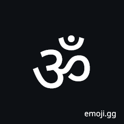 Devanagari Om Symbol