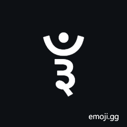 Devanagari Sign Candrabindu Three Symbol
