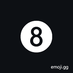 Dingbat Negative Circled Digit Eight Symbol
