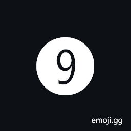 Dingbat Negative Circled Sans-Serif Digit Nine Symbol