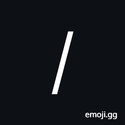Division Slash Symbol