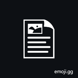 Document with Text and Picture Symbol