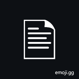 Document with Text Symbol