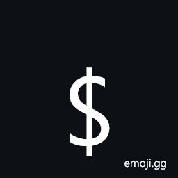 Dollar Sign Symbol