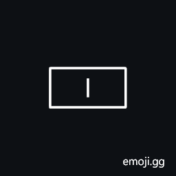 Domino Tile Horizontal-00-00 Symbol