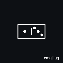 Domino Tile Horizontal-01-03 Symbol