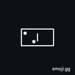 Domino Tile Horizontal-02-00 Symbol