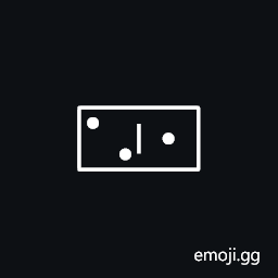 Domino Tile Horizontal-02-01 Symbol