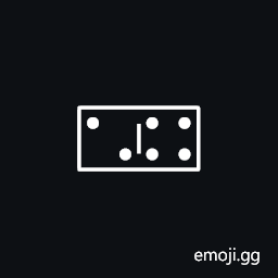Domino Tile Horizontal-02-04 Symbol