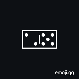 Domino Tile Horizontal-02-05 Symbol