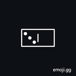 Domino Tile Horizontal-03-00 Symbol