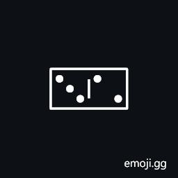 Domino Tile Horizontal-03-02 Symbol