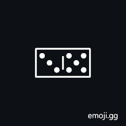 Domino Tile Horizontal-03-05 Symbol