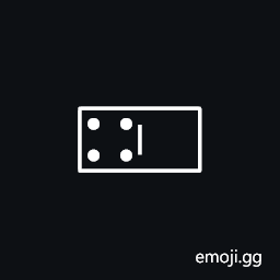 Domino Tile Horizontal-04-00 Symbol