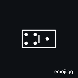 Domino Tile Horizontal-04-01 Symbol