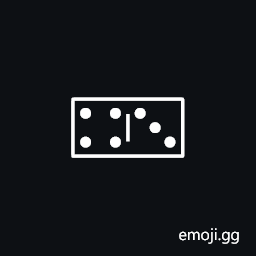 Domino Tile Horizontal-04-03 Symbol