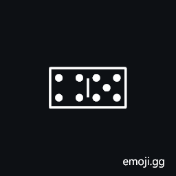 Domino Tile Horizontal-04-05 Symbol