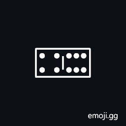 Domino Tile Horizontal-04-06 Symbol