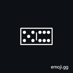 Domino Tile Horizontal-05-06 Symbol