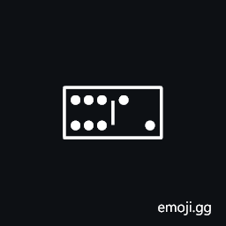 Domino Tile Horizontal-06-02 Symbol