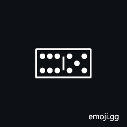 Domino Tile Horizontal-06-05 Symbol