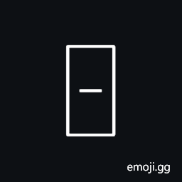 Domino Tile Vertical-00-00 Symbol