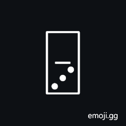 Domino Tile Vertical-00-03 Symbol