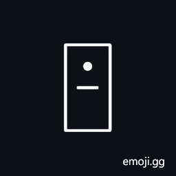 Domino Tile Vertical-01-00 Symbol