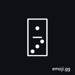 Domino Tile Vertical-01-03 Symbol