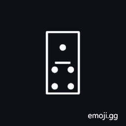 Domino Tile Vertical-01-04 Symbol