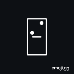 Domino Tile Vertical-02-00 Symbol