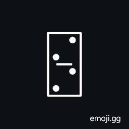 Domino Tile Vertical-02-02 Symbol