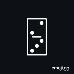 Domino Tile Vertical-02-03 Symbol