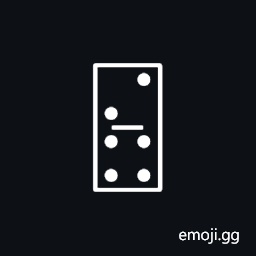 Domino Tile Vertical-02-04 Symbol