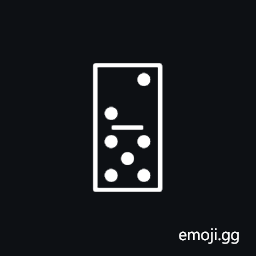 Domino Tile Vertical-02-05 Symbol