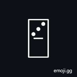 Domino Tile Vertical-03-00 Symbol