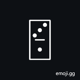 Domino Tile Vertical-03-01 Symbol