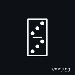 Domino Tile Vertical-03-03 Symbol