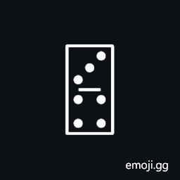 Domino Tile Vertical-03-04 Symbol