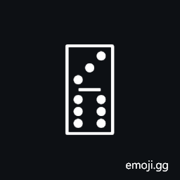 Domino Tile Vertical-03-06 Symbol