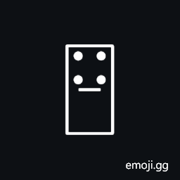 Domino Tile Vertical-04-00 Symbol