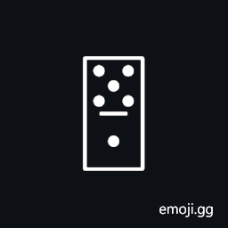 Domino Tile Vertical-05-01 Symbol