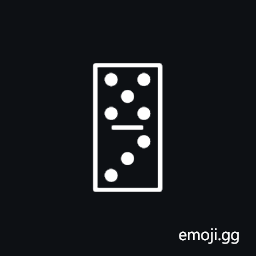 Domino Tile Vertical-05-03 Symbol