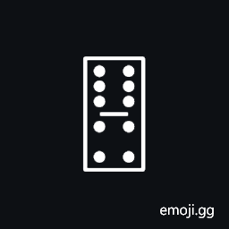 Domino Tile Vertical-06-04 Symbol