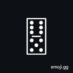 Domino Tile Vertical-06-05 Symbol