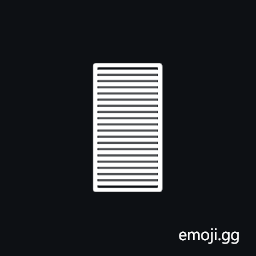 Domino Tile Vertical Back Symbol