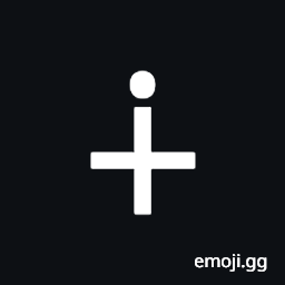Dot Plus Symbol