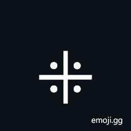 Dotted Cross Symbol