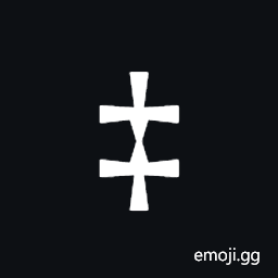 Double Dagger Symbol