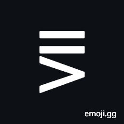 Double-Line Equal To or Greater-Than Symbol